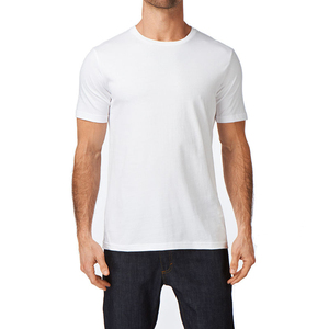 Camiseta de algodón de manga corta para hombre TRADE IN MFG, 250 GSM, con logotipo personalizado, transpirable, informal, suave, para uso diario - Product Image 4