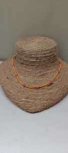 Cadena de Clavícula Bohemia Hecha a Mano con Cuentas Trenzadas, Chapada en Oro, Unisex, con Lindas Flores de Margarita Multicolores, Extremadamente Popular y a la Moda - Product Image 5