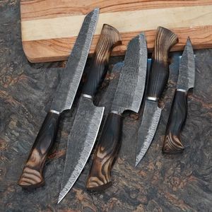 Juego de Cuchillos de Cocina Clásicos con Mangos Cómodos y Filos Finos para Uso Culinario Diario, Cocina Profesional para Uso Diario - Product Image 4