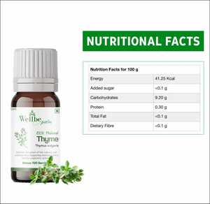 Wellbe Palm Wild Thyme Leaf, Extracto Herbal en Gotas, 100% Natural, Grado Alimenticio, en Botella - Product Image 6