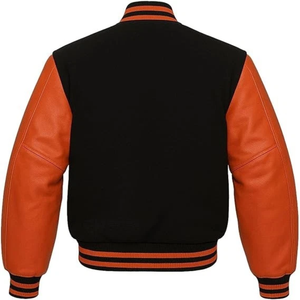 <b>Mens</b> Varsity <b>Jacket</b> With Customizable Letterman Varsity <b>Jacket</b> School College Bomber Baseball <b>Jacket</b> - Product Image 2