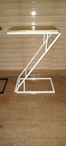 Mesa de Comedor de Metal Resistente con Estructura de Acero Duradera, Decoración para el Hogar - Product Image 4