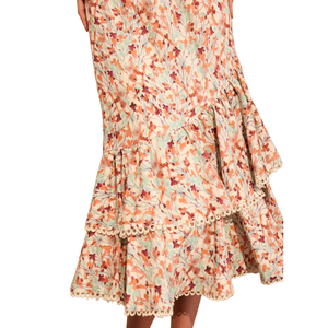 Vestido Midi Estampado Bohemio para Mujer, Atuendo Casual de Verano - Product Image 6