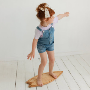 Juguetes de madera de gran calidad para niños, tabla de surf de ratán, juguete con forma de tabla de surf, arte para decoración del hogar inspirada en la playa - Product Image 6