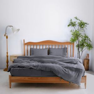 Juego de Ropa de Cama de Lujo 100% Tencel Viscosa de Alta Calidad, 300 Hilos, 4 Piezas, 2 Fundas de Almohada, Funda Nórdica, Sábana Ajustable, King/Queen - Product Image 2