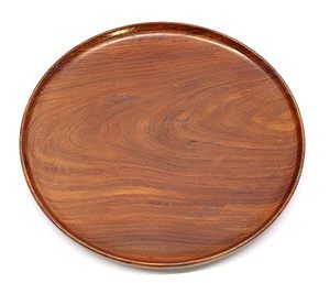40. Luxury Handmade Wooden Serving Plate Crafted from Premium Mango Wood with Elegant Resin Emerald Finish Rustic Dinner Plate - Product Image 4
