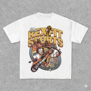 สินค้าขายดี เสื้อยืดดีไซน์ยอดเยี่ยม ผู้ผลิตชั้นนำ เสื้อผ้าสตรีทแวร์ สีพื้น เสื้อยืดขายดี พิมพ์ลายสกรีน - Product Image 6