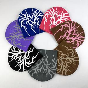 Manufacture Beanies Jacquard <b>Winter</b> Custom LOGO Y2k Wholesale Oversize Unisex Warm Beanies Kids Blank Rhinestone Beanies <b>Caps</b> - Product Image 2