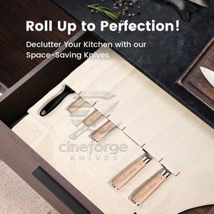 Ensemble de couteaux de chef personnalisés en couleur et en taille, ensemble de couteaux de chef en gros, ensemble de couteaux de chef de qualité supérieure - Product Image 4