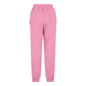 Survêtement femme de haute qualité, personnalisable, en tissu 100% coton, ensemble deux pièces avec fermeture éclair et doublure en polaire douce, style décontracté. - Product Image 4