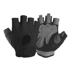 Durable Weightlifting <b>Gloves</b> with Reinforced Palm Padding for Strength Training Fitness Exercise and Gym Performance - Product Image 1