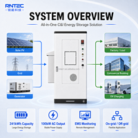 Sistema de Almacenamiento de Energía con Batería Refrigerada por Aire de 241 kWh, Gabinete ESS de 100 kW C&I, LFP BESS para Aplicaciones Comerciales e Industriales