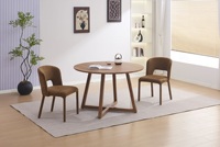 Chaise longue rembourrée en tissu assemblé chaise de cuisine empilée couvertures arrière hôtel de luxe maison chaise de repos utilisée