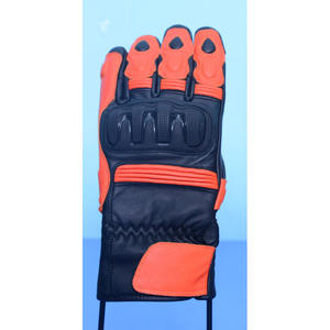 ถุงมือมอเตอร์ไซค์หนังแท้ KIC-15 รุ่นใหม่ แฟชั่นทันสมัย สกรีนโลโก้ได้ สำหรับแข่งรถในฤดูหนาว - Product Image 6