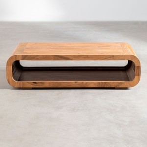 Mesa de Centro Vandana Hexa Sierra de Madera de Acacia Vacry - Product Image 4
