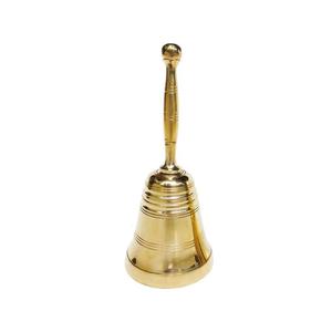 Campana de latón pintada a mano para la Pooja, ideal para el festival Diwali, eventos religiosos, artículos de regalo, campanas decorativas con asa, regalo de boda. - Product Image 3