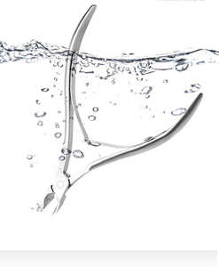 Cuticle Nippers Curved Stainless Steel Nail Clipper Extra Sharp Dead Skin Remover for Finger/<b>Toe</b> Manicure Pedicure ANAAIF - Product Image 5