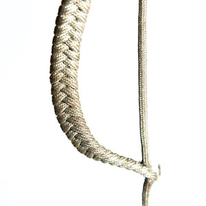 Cordon de lanière en coton 100 % personnalisé de haute qualité pour la vente en gros, cordon d'épaule, aiguillettes, fourragère, pour usage vestimentaire, avec finition réfléchissante - Product Image 6