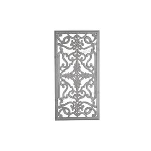 Panneau mural en MDF sculpté design moderne 90x45 cm gris brûlé vieilli de haute qualité, vente en gros élégant et vente chaude - Product Image 1