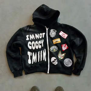 Sudaderas con Efecto Desgastado para Hombre, Estilo Retro, Cómodas y Ajustadas para Moda Urbana - Product Image 3