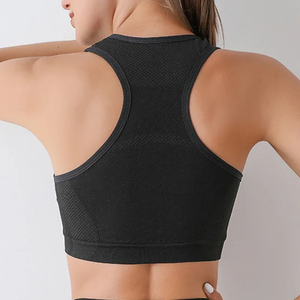 Sujetador deportivo para mujer, Top Push Up, sujetador de Yoga para Fitness, ropa interior, Tops deportivos para mujer, chaleco transpirable para correr, ropa de gimnasio - Product Image 2