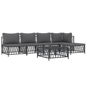 Set Lounge da Giardino Antracite - Product Image 3
