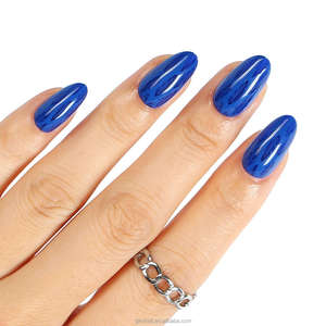 Glint OEM/ODM Faux Ongles Carrés Français Personnalisés de Qualité Supérieure, en Matériau ABS, à Coller, Sans Pression, pour Nail Art, Longueurs Moyennes/Courtes/Longues - Product Image 2