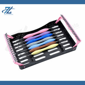 Juego de Escaladores Dentales Zoha Surgico ZS-8331 de Alta Calidad, 7 Piezas, Mango de Silicona, Acero Inoxidable, Manual, Autoclavable, Certificado CE, 1 Año de Garantía - Product Image 6