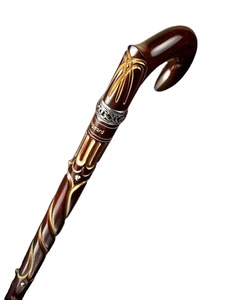 DIFFERENT Price Adjustable Wooden Cane with Multiple Knots Strong Wooden <b>Walking</b> <b>Stick</b> for Elders by Standard International - Product Image 6