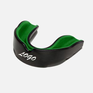 Protector Bucal Deportivo de Silicona de Doble Capa Verde, Ligero, No Tóxico, Ajuste Universal, OEM, para Boxeo, Adultos - Product Image 3