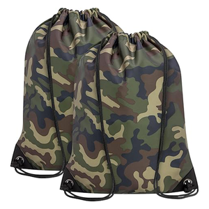 Eco Friendly polyester <b>Drawstring</b> Bag Custom Logo Reusable Packaging Gift <b>Pouch</b> Storage Bag Wholesale Manufacturer - Product Image 1