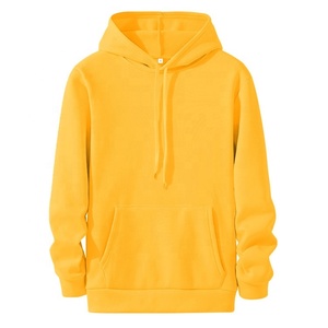 Sudadera con Capucha para Hombre al por Mayor, 100% Algodón, Estilo Casual, Color Sólido, Secado Rápido, Transpirable, con Bolsillo y Logotipo Personalizado - Product Image 3