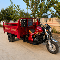 Tricycle utilitaire KASAKO 70 km/h à essence, moto cargo à carrosserie ouverte, charge utile de 400 kg pour la chaîne d'approvisionnement du marché de gros