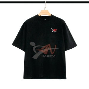 T-shirt Homme Oversize en Coton Lourd 280gsm 300gsm 320gsm à Épaules Tombantes, Personnalisation Rapide - Product Image 3