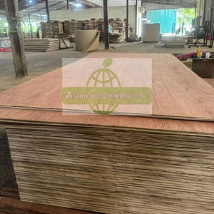 Contreplaqué décoratif intérieur en eucalyptus avec placage Bintangor pour l'ameublement - Product Image 1