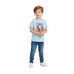 T-shirts graphiques pour garçons, t-shirts personnalisés pour enfants, col rond, imprimés, manches courtes, décontractés, mode estivale, t-shirts pour tous les jours - Product Image 3