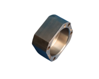 Tapa de Acero de Alta Precisión Mecanizada por CNC, Cuatro Orificios de Montaje, Cubierta Metálica Cuadrada para Aplicaciones de Equipos Industriales OEM