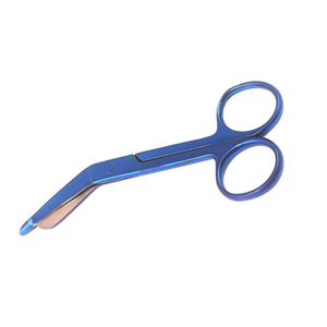 Ciseaux à pansements de qualité hospitalière, ciseaux à pansements en acier inoxydable, ciseaux de traumatologie pour les soins des plaies et les pansements cliniques - Product Image 3