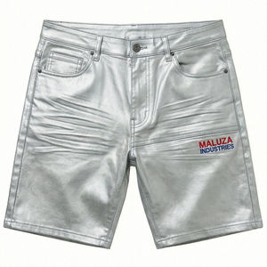 Pantalones Cargo Unisex de Poliéster/Algodón Negro, Estilo Urbano Hip Hop, Cintura Elástica, Transpirables, de Secado Rápido, Marca Maluza - Product Image 1