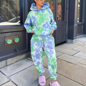 ชุดวอร์มกีฬาแบบใหม่ทันสมัยพร้อมโลโก้สั่งทำ เสื้อครอปฮู้ดดี้และกางเกงวอร์มขายาว ชุดเซ็ต 2 ชิ้น ชุดวอร์มกีฬาสำหรับผู้หญิง - Product Image 2