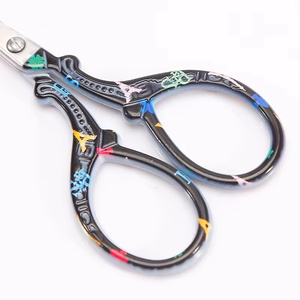 Ciseaux à motifs personnalisés, couleurs vintage sur mesure, en acier inoxydable, ciseaux classiques, vente en gros, ciseaux à broder en vrac - Product Image 5