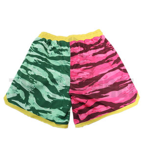 Pantalones Cortos de Baloncesto Deportivos de Malla Sólida de Alta Calidad para Hombre con Logotipo Personalizado, Transpirables y de Secado Rápido - Product Image 5