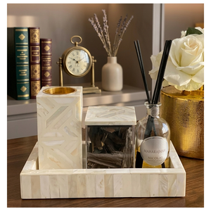 Décoration de l'Aïd Ramadan, brûleur d'encens Mubkhar de haute qualité avec incrustation de nacre, brûleur de Bukhoor, adapté aux cadeaux de l'Aïd Ramadan, Oud - Product Image 5