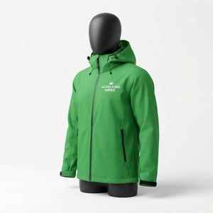 Veste de pluie sur mesure, vêtements imperméables de haute qualité pour l'extérieur, tissu léger et doux, veste de pluie confortable - Product Image 2