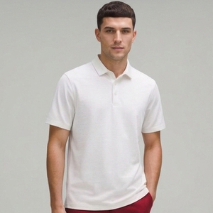 Men's <b>White</b> Short Sleeve Polo <b>Shirt</b> Casual 100% Cotton Turn Down Collar Polo T <b>Shirts</b> Men Street Fashion Style Polo <b>Shirt</b> Mens - Product Image 3
