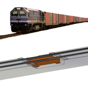 Sistema de Pesaje de Trenes Ferroviarios de Alta Resistencia MT-TWS-2000 10000T/H, Pesaje Estático y Dinámico de Alta Precisión - Product Image 1