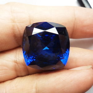 Nueva Tanzanita de Calidad D Block, Gema Suelta Facetada en Forma de Cojín, Aprox. 15 quilates de una sola pieza para la fabricación de joyas personalizadas PDM GEMS - Product Image 2