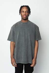 Camiseta Lisa para Hombre de Alta Calidad, 200 Gramos, Corte Regular, Manga Corta, Personalizable, Cuello Redondo, Poliéster/Algodón - Product Image 4