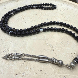 ลูกปัดหินธรรมชาติ4มม.-14มม. คริสตัลเส้นกลมเหมาะสำหรับทำเครื่องประดับ DIY อุปกรณ์ทำเครื่องประดับลาวา ONYX Jaspers hoplite fwe - Product Image 4