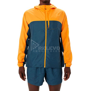 Conjunto de Chaqueta Cortavientos con Capucha para Invierno, Diseño Personalizado por Sublimación, Chándal de 2 Piezas, Ropa Deportiva al por Mayor - Product Image 1
